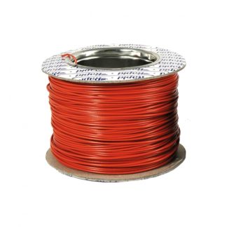 El-kabel Röd, isolerad 100m rulle EKUX