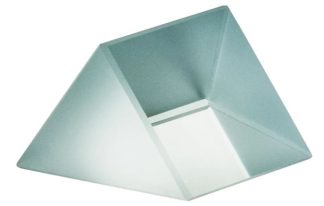 Prisma liksidig flintaglas