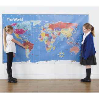 Blue-Bot/Bee-Bot matta Världskarta