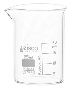 Bägare 25 ml. 12 st/fp