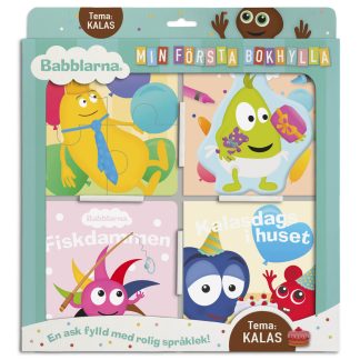 Babblarna Min första bokhylla KALAS