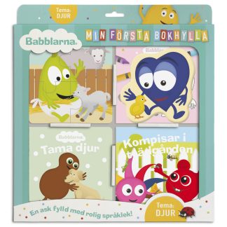 Babblarna Min första bokhylla DJUR