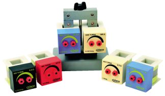 U-kärna med elspolar