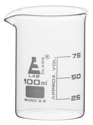 Bägare 100 ml. 12 st/fp