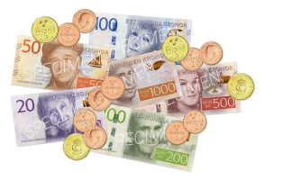 Låtsaspengar, stort set