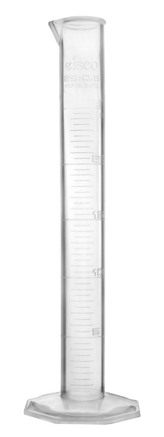 Mätcylinder 25 ml. 12 st/fp