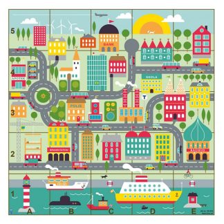 Blue-Bot/Bee-Bot matta Stad