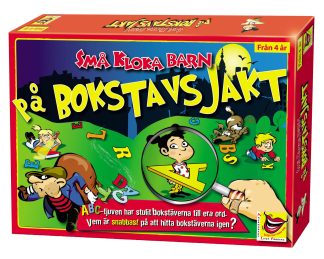 Små kloka barn på bokstavsjakt