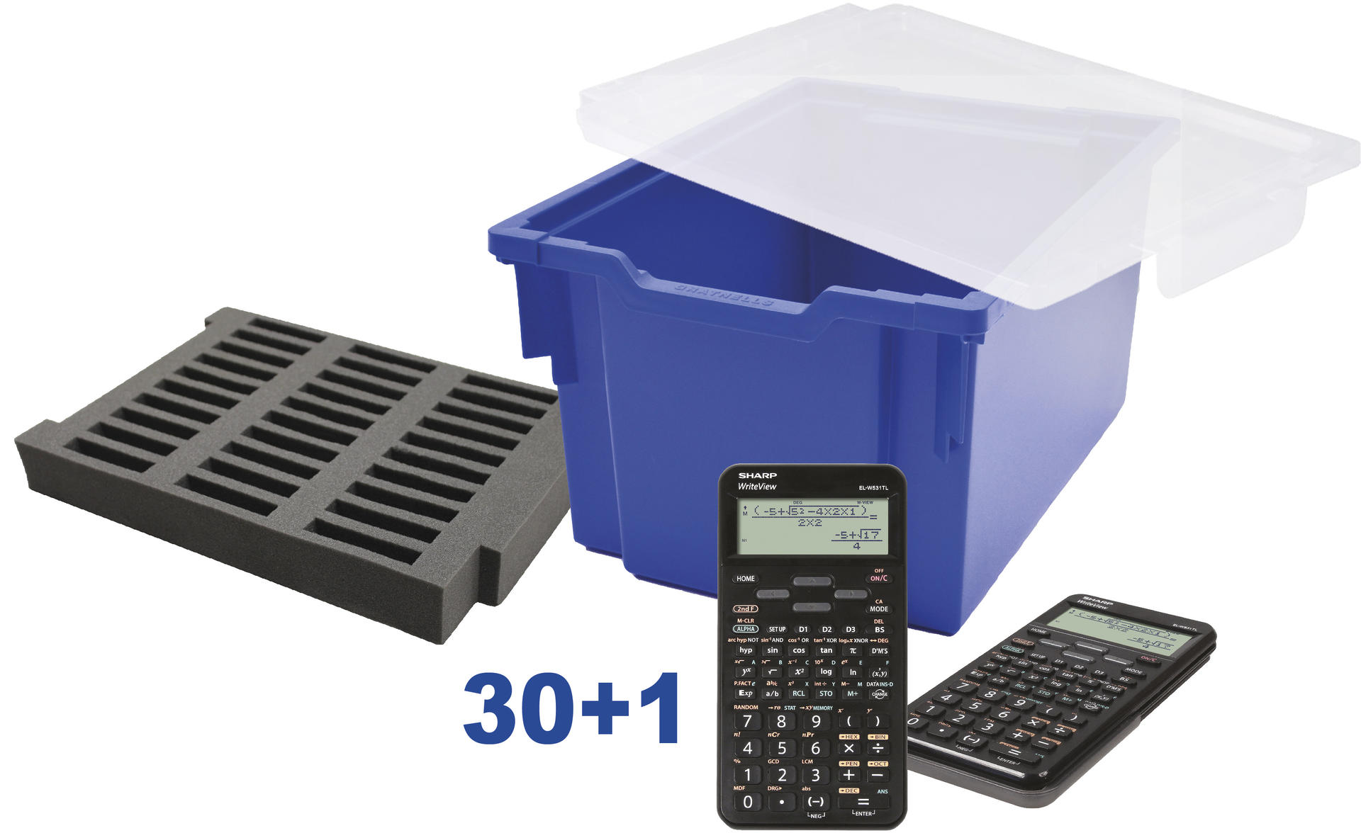 Avancerad funktionsräknare Sharp EL-W531TL 30 st/fp