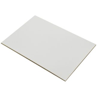 MDF till laserskärare, Vitmålad, 10 st/fp