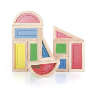 Regnbågsklossar, 10 st
