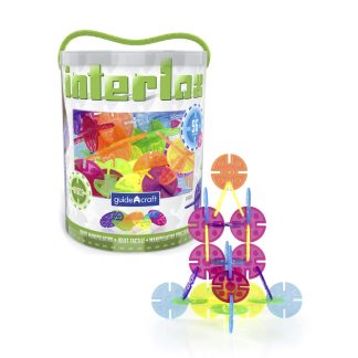 Transparenta länkande cirklar 96st.