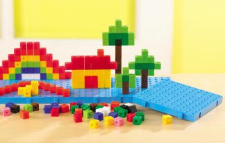 Plattor till länkade kuber 10st