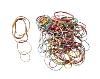 Gummiband 100 g.