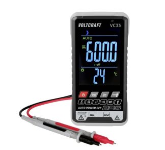 Multimeter, digital fickmodell med led-belysning