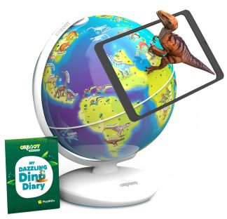 AR Jordglob - Dinosaurier