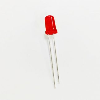 Lysdiod Röd 5mm 100st.