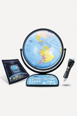 Jordglob interaktiv med penna