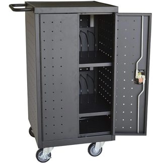 Laddvagn i stål för 18 laptops