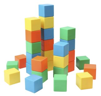 Magnetiska kuber 64st/fp.