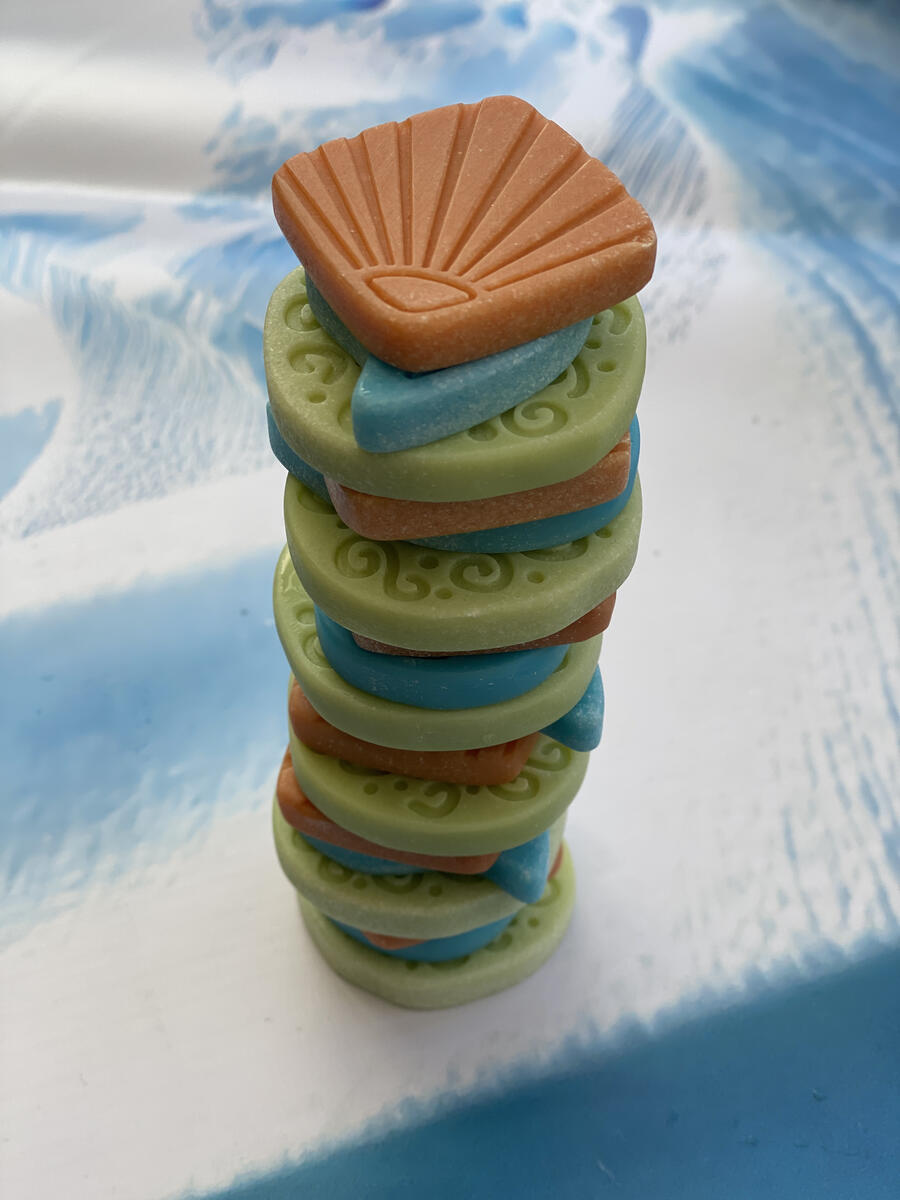 Havslek av sten 18st - Bild 5