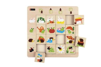 Logikpussel, rumsuppfattning 16 bitar