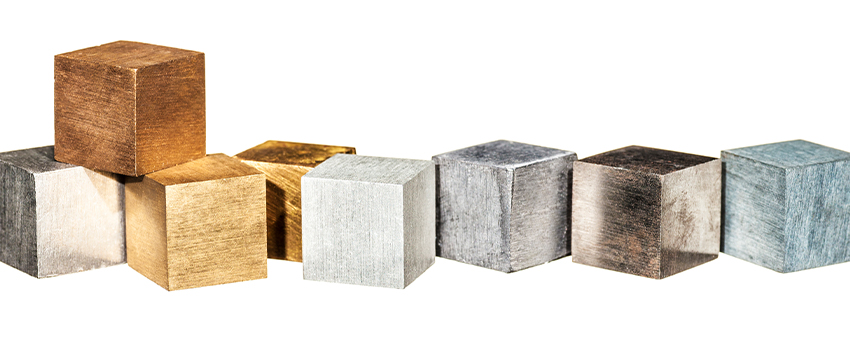 Material, densitet & egenskaper