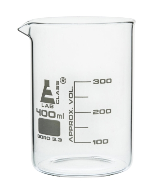 Glasbägare 400 ml