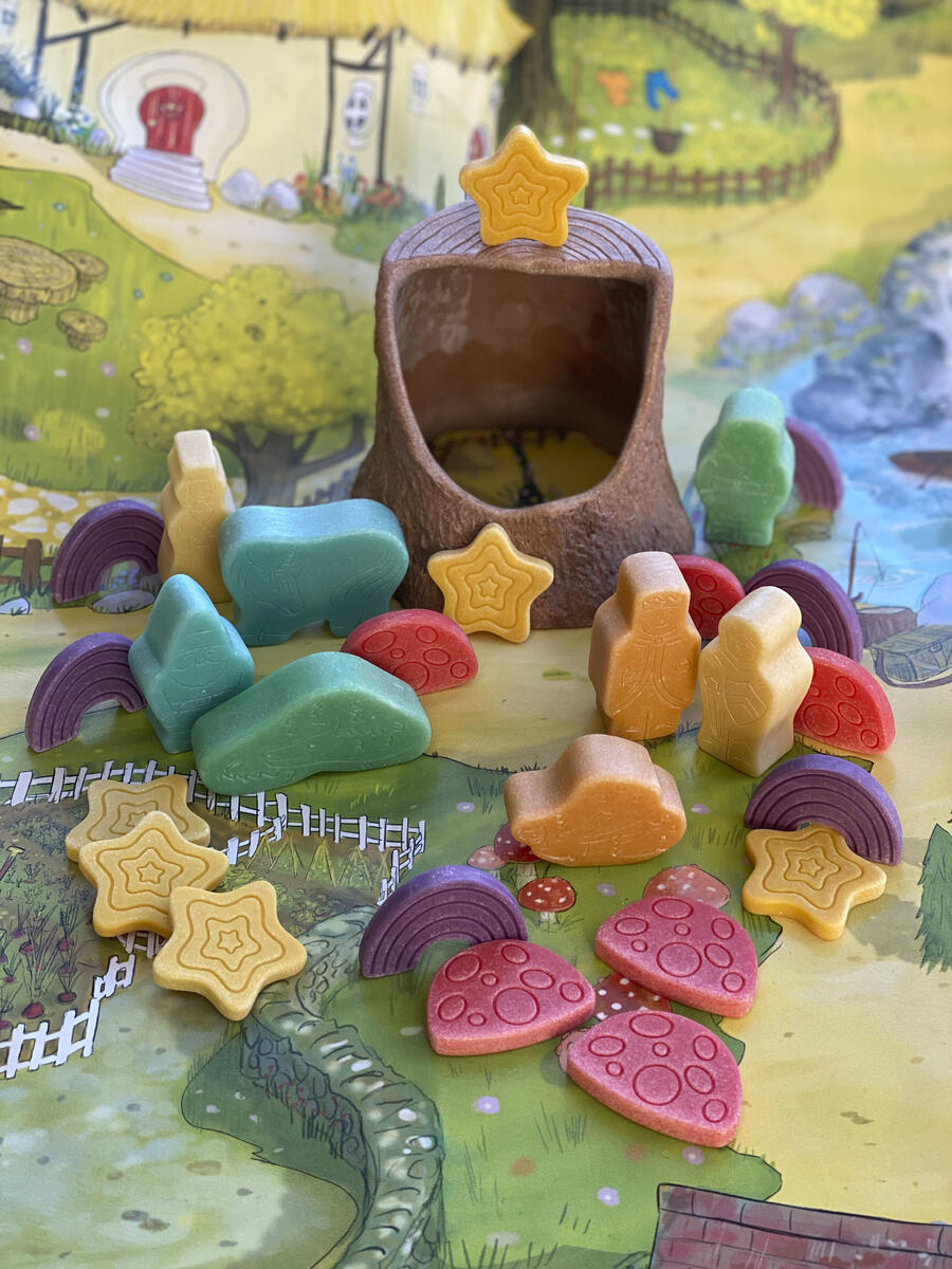 Sagolek av sten 18st - Bild 5