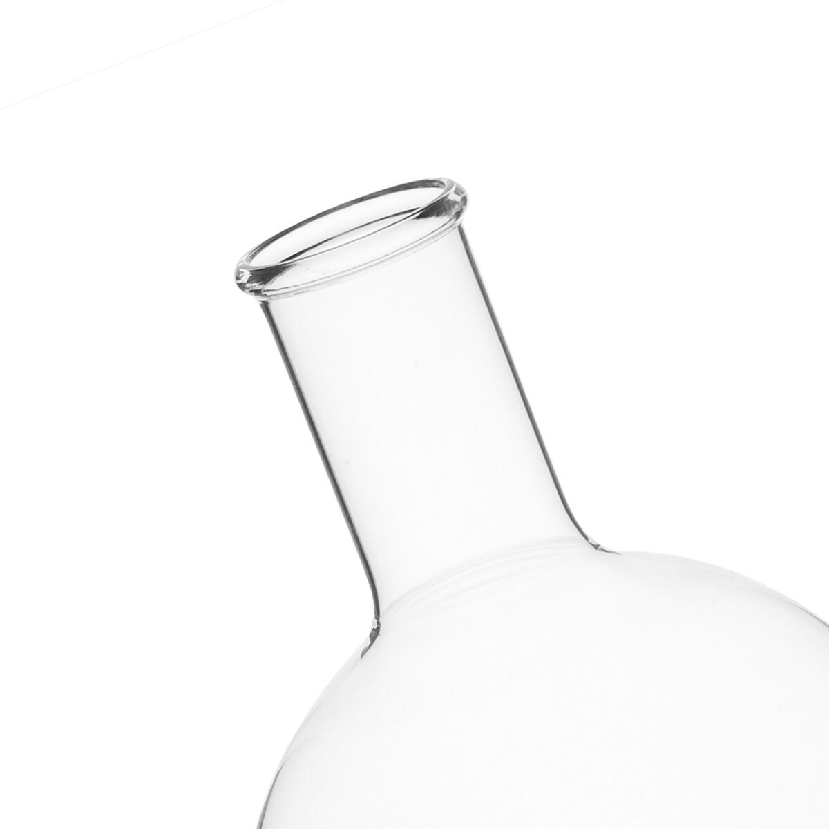 Rundkolv 1000ml Borosilikatglas - rund botten - Bild 2