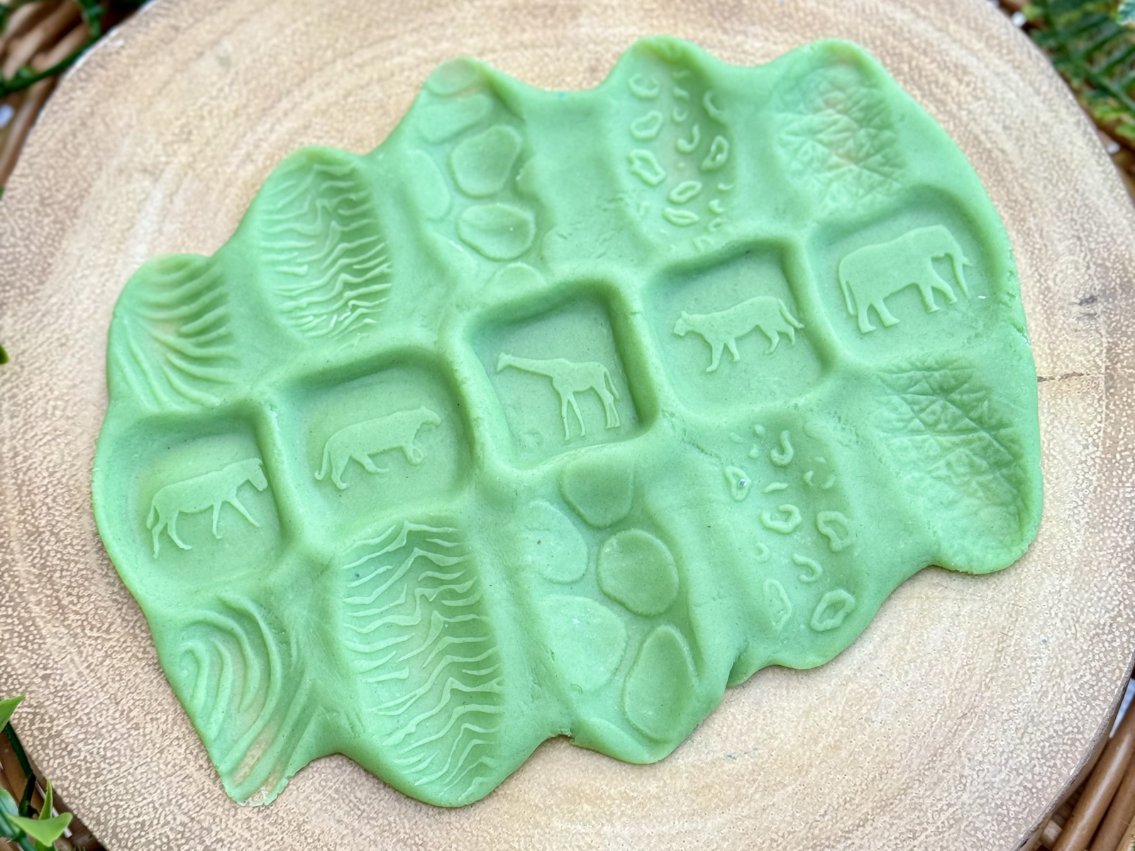 Taktila kreativa sagokulor - Vilda djur, 6 st - Bild 3