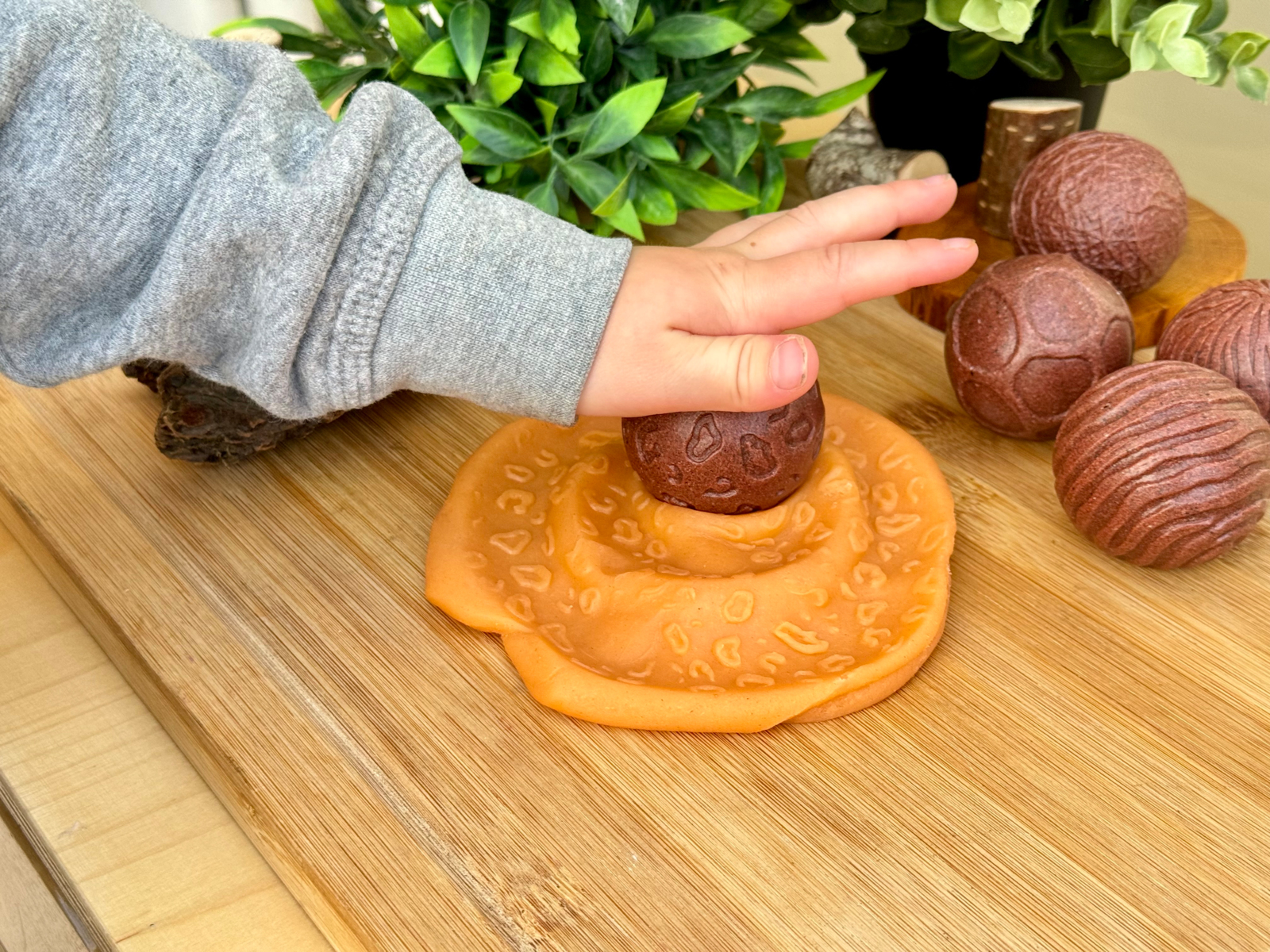 Taktila kreativa sagokulor - Vilda djur, 6 st - Bild 2