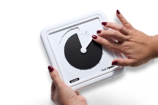 Time Timer Medium Taktil/Kontrast svart