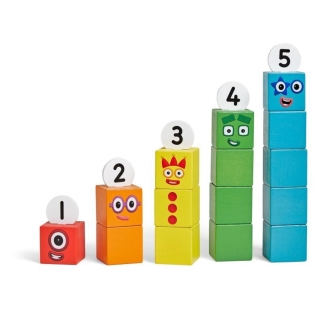 Numberblocks® One to Five 1-5 i trä